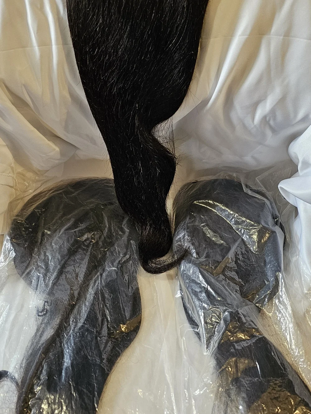 18 Inch, 13x4 Black Straight Lace Front Wig - Premium 100% Human Hair